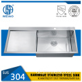 Drainboard Waschbecken Edelstahl 304 Küchenspüle